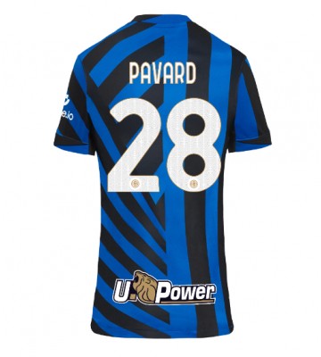 Inter Milan Benjamin Pavard #28 Hemmatröja Dam 2024-25 Kortärmad